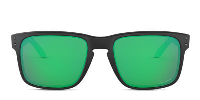 Oakley OO9341 Sliver XL Prizm Shiny Black Green Prescription Sunglasses