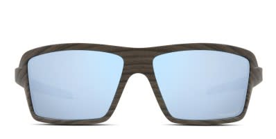 Oakley OO9263 Turbine black frame with PRIZM deep water polarized lenses. Lenses provide 100 UV protection