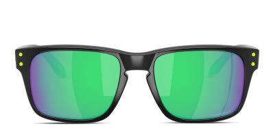 oakley オリーブグリーン ブラック Oakley OO9244 Holbrook (A) Black , Green Prescription Sunglasses