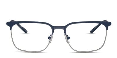 Mont Blanc MB0043O Blue/Silver Prescription Eyeglasses