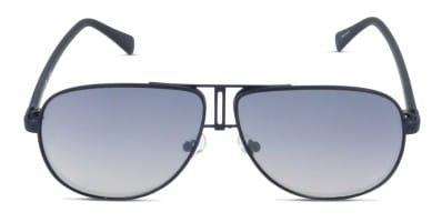 Lacoste L200S silver frame with gray gradient lenses. Lenses provide 100 UV protection