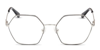 Tom Ford TF5615-B Purple/Silver Eyeglasses | Includes FREE