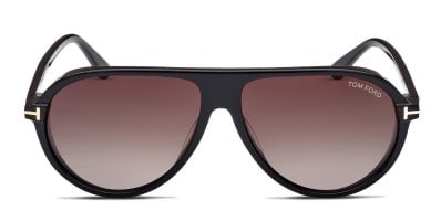 Tom Ford TF1024 Anton Shiny Black Prescription Sunglasses