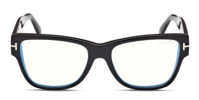 Amazon.com: Tom Ford Eyeglasses FT 5820 -B 001 Shiny Black,t
