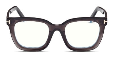 Tom1838ページ Tom Ford TF5896-B w/Clip-On Shiny Black Eyeglasses