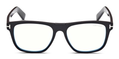 Tom Ford TF5866-B Gunmetal Eyeglasses | Includes FREE Rx Lenses