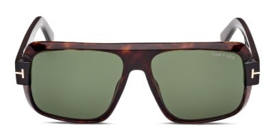 小物 TOM FORD Benedict TF520-F 52N Tom Ford TF520 Benedict Clear Brown Prescription Sunglasses
