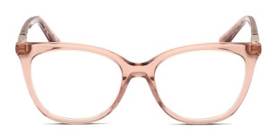 Chloe CH0011O Orange, Clear Prescription Eyeglasses
