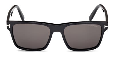 Tom Ford TF588 Max-02 Shiny Black/Gold Prescription Sunglasses