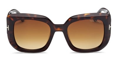Tom Ford TF1212 Lucinda Brown, Tortoise Prescription Sunglasses