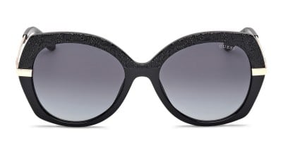 McQ by Alexander McQueen MQ0048SA Black White Grey New Women\'s Sunglasses McQ by Alexander McQueen MQ0048SA White Avana Reflective  main image 4