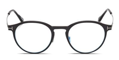 Tom Ford TF5973-B Black, Gold Prescription Eyeglasses