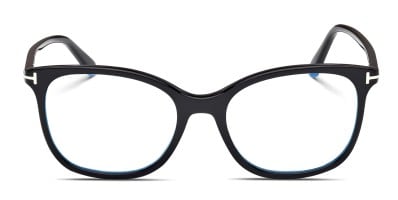 Tom Ford TF6063-B Shiny Black Prescription Eyeglasses display picture 1