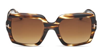 Tom Ford TF1220 Carla-02 Brown, Tortoise Prescription Sunglasses