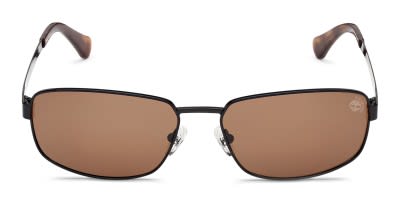 Tommy Hilfiger TH1674/S black frame with orange mirrored lenses