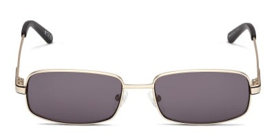 Sandro SD7017 silver frame with blue lenses. Lenses provide 100