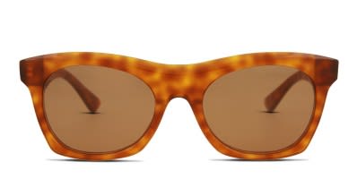 Bottega Veneta BV1060S Tortoise/Orange Prescription Sunglasses