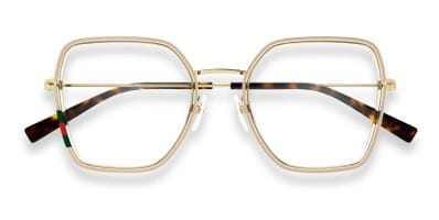 Gucci GG2006OA Gold Prescription Eyeglasses