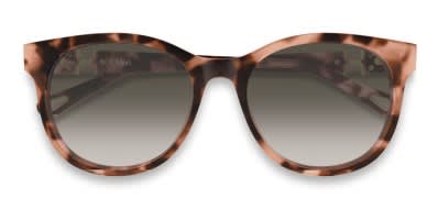 Chloe CH0301S tortoise frame with brown lenses. Lenses provide 100