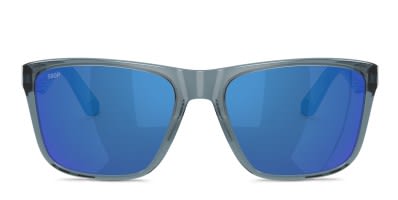 Oakley OO9508 Frogskins S clear , black frame with PRIZM sapphire
