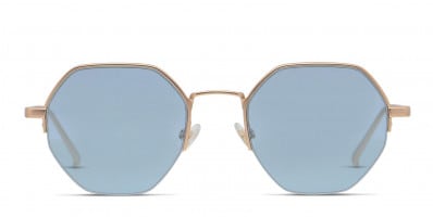 Ottoto Fefero Blue, Silver Prescription Sunglasses - 50% Off Lenses