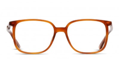 Gucci GG0532O Tortoise/Clear Prescription Eyeglasses
