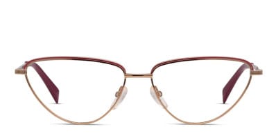Moschino Love MOL552/SAM Blue Eyeglasses | Includes FREE Rx Lenses