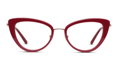 Gucci GG0959O Red/Clear Prescription Eyeglasses