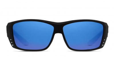 Costa Del Mar 6S7003 Fisch Readers black frame with blue mirrored