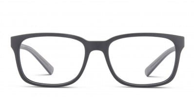 Armani Exchange AX3025 Shiny Black Includes Lenses Rx Eyeglasses | FREE