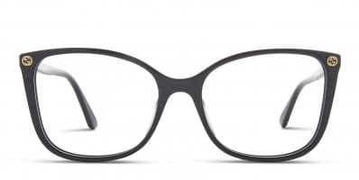 gucci gg0038o eyeglasses black 001 54 17 140