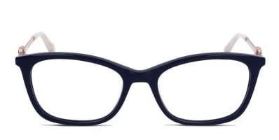 Moschino Love MOL552/SAM Blue Eyeglasses | Includes FREE Rx Lenses