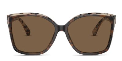 Michael Kors MK2218U Murren Tortoise, Green Prescription Sunglasses 