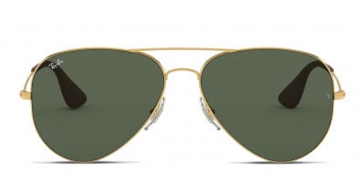 Ray-Ban RB3558 Gold , Green