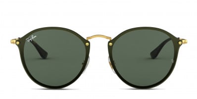 Ray-Ban RB3574N Blaze Round Gold , Green