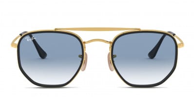 Ray-Ban RB3648M The Marshal II Black, Gold