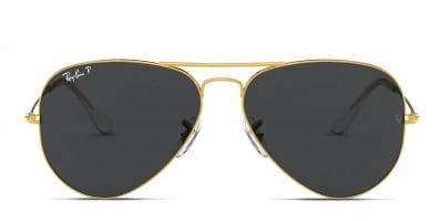 Ray Ban RB3689 Aviator Metal II Gunmetal Sunglasses