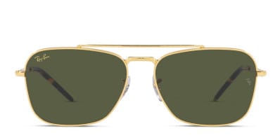 Ray Ban RB3796 Gold Green Prescription Sunglasses 50 Off Lenses