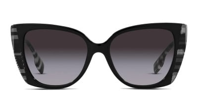 Burberry BE4393 Meryl Gray , Multicolor Prescription Sunglasses 