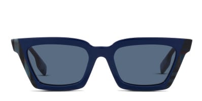 Burberry BE3125 Oliver Blue/Gunmetal Prescription Sunglasses