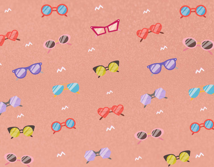 glasses wallpaper