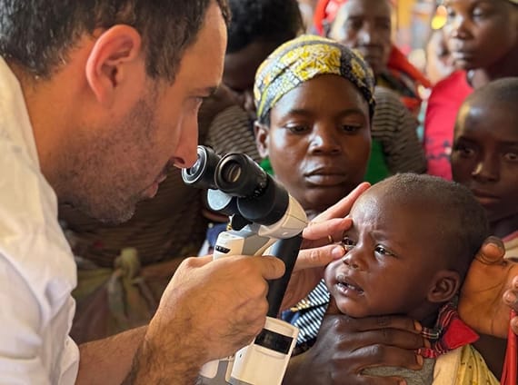 GlassesUSA.com teams up with Bringing Life to the World to bring vision care and correction
                        to Africa