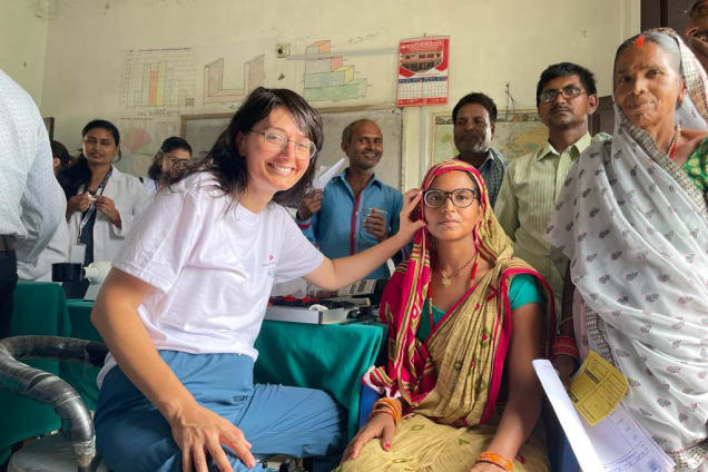 GlassesUSA.com teams up with Bringing Life to the World to bring vision care and correction
                        to Nepal