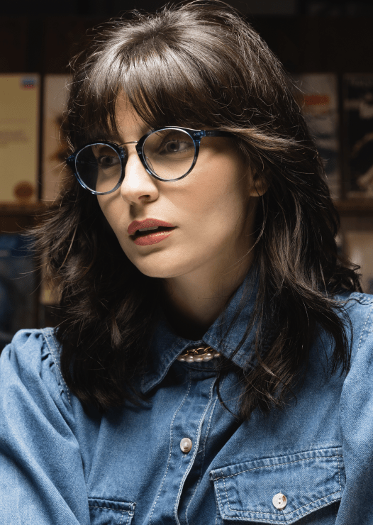 Classic women's eyeglasses