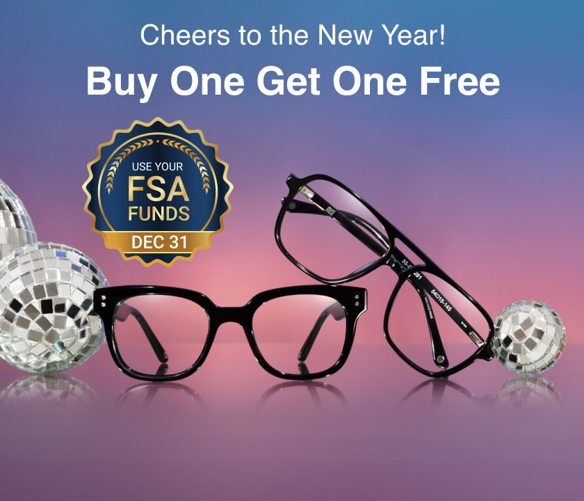 Get eyeglasses on sale