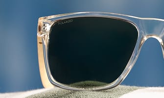 O’Neill polarized lenses Deep Blue and Dark Green.