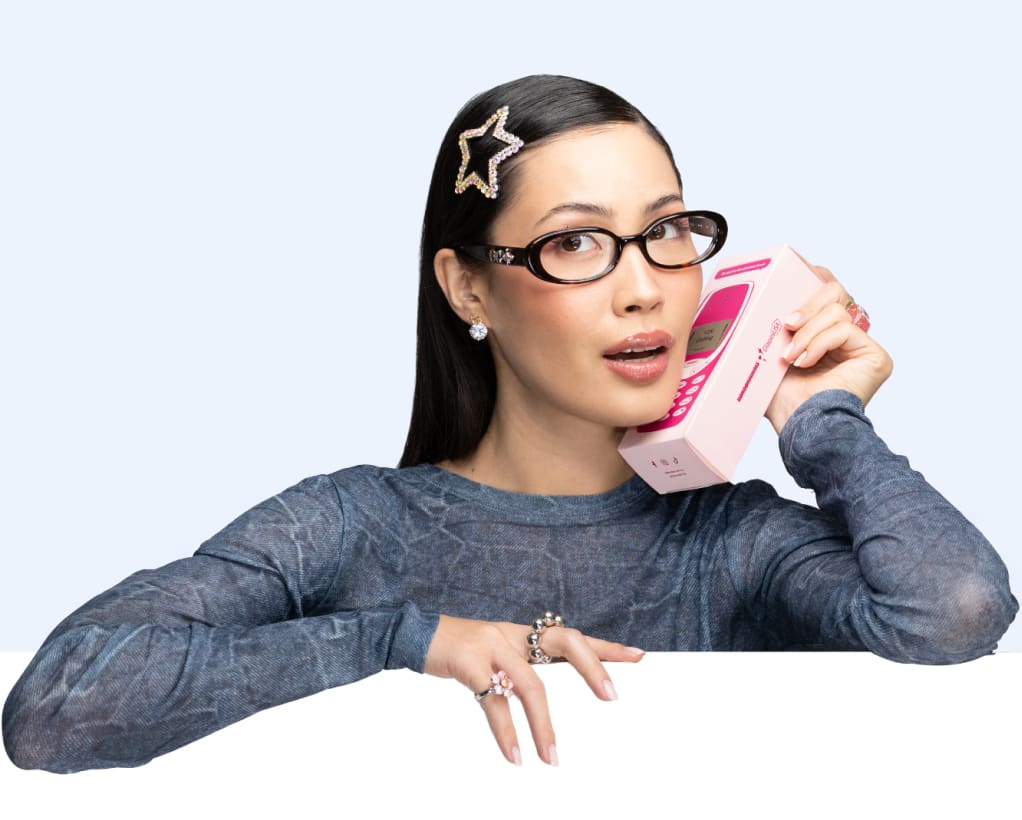 BONBONWHIMS X GlassesUSA Collaboration Main Banner