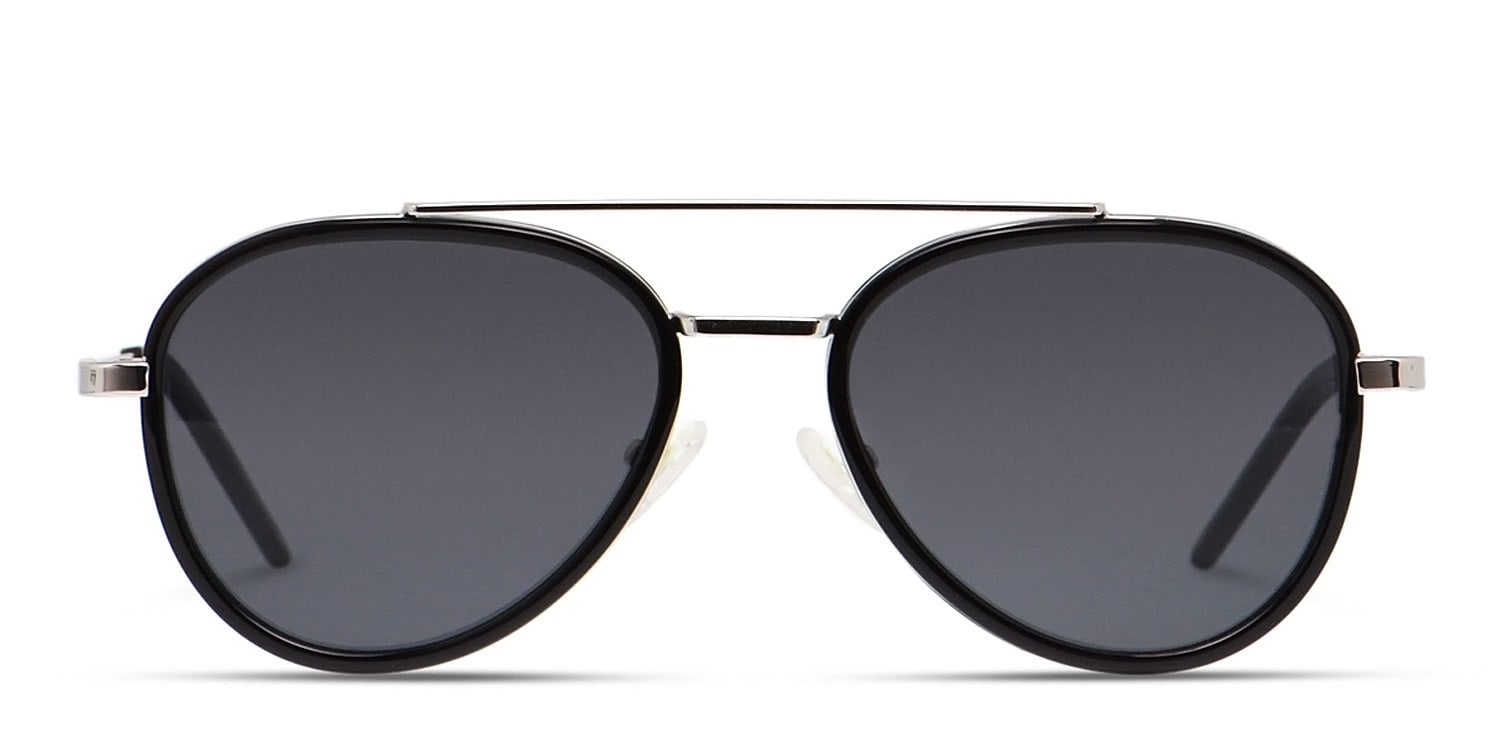 black aviator glasses frames 