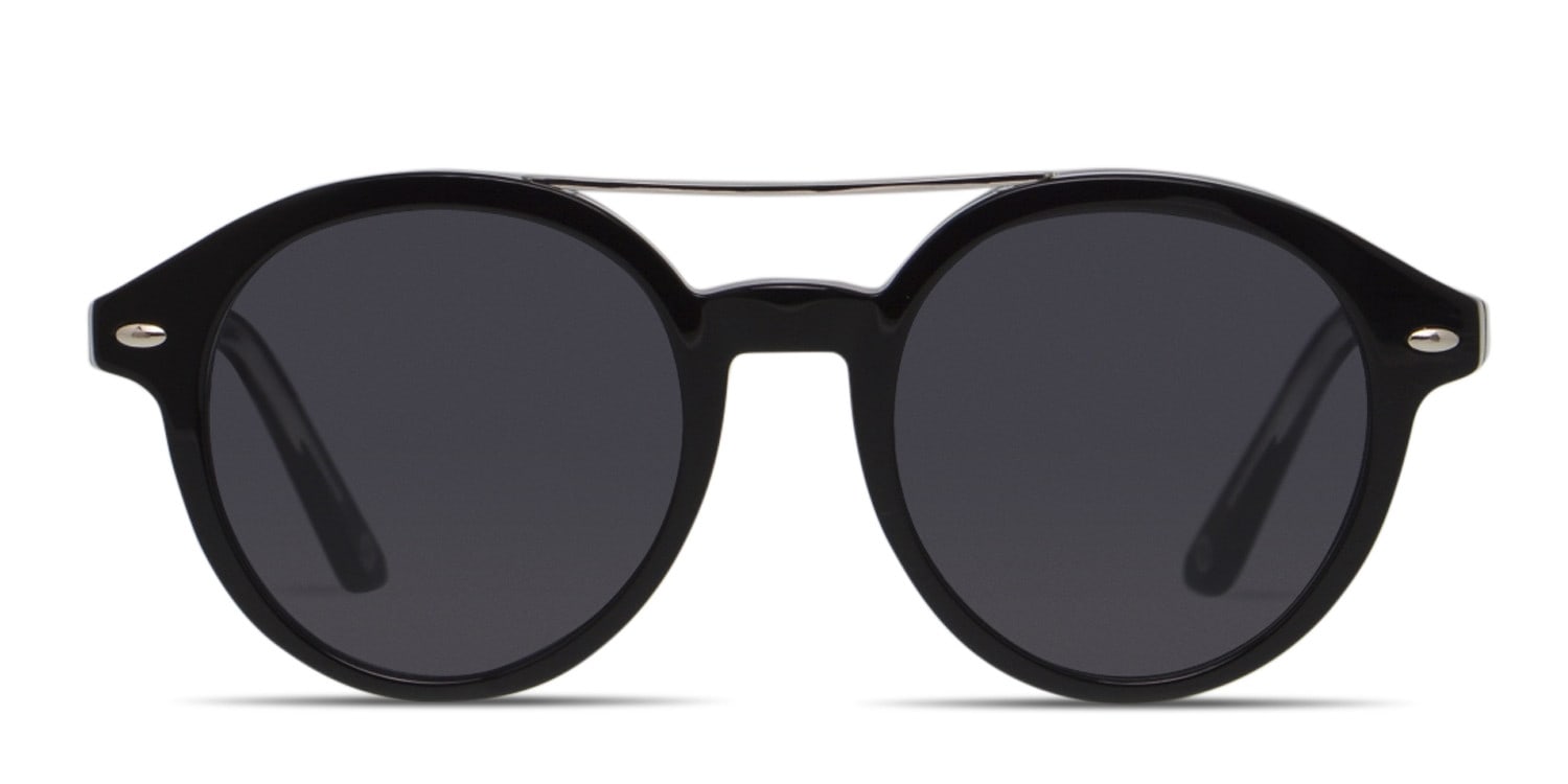 Muse Collins Shiny Black Prescription Sunglasses