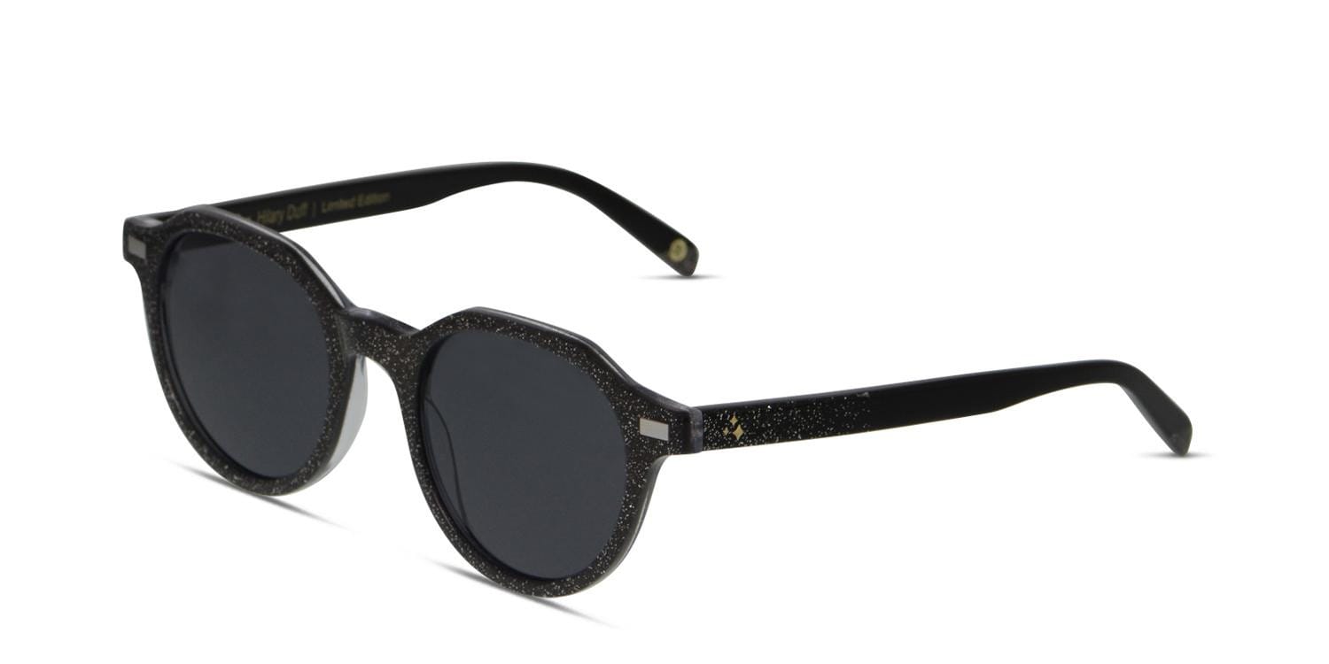 Muse X Hilary Duff Diana Glitter Black Prescription Sunglasses 